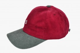 BONÉ-aba-CURVA-marca-drama-STRAP-BACK-DESCONSTRUIDO-VELUDO-cor-vermelho-CINZA-loja-estilo-skate-suca (1)